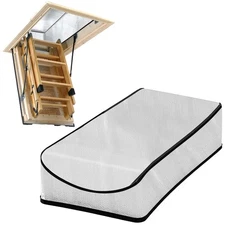 Attic Stairway Insulation Cover 25”x54”x11”, Attic Stairs Door Ladder Insulat...
