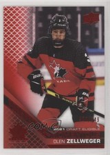 2022 Team Canada Juniors Prospectus Momentous Electric Red Olen Zellweger 12cy