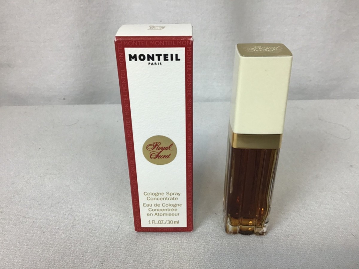 Monteil Paris Royal Secret Ounce Cologne Spray NEW Unused