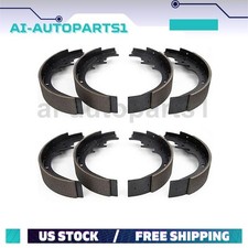 For 1954 1955 Buick Century Pair Front Rear Drum Brake Shoes