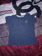 Boys Navy River Island Top 3-6 Months