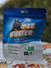 The Pee buster Pet Stain  Odor Remover - Cleaning Spray for Dog and Cat Urine