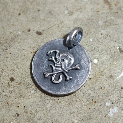 LARRY SMITH/CLOUD PENDANT/チェーン付 LARRY SMITH / CLOUD CHIEF MEDAL -S-