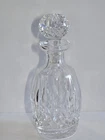 Waterford Crystal Lismore Decanter with Multi Cut Ball Stopper 10.25" Vintage
