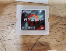 NOS GENUINE AMD RYZEN 5 8000 SERIES STICKER