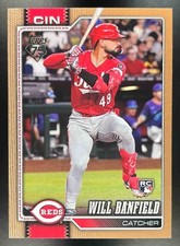 Will Banfield /2026 2026 Topps Baseball Gold #247 RC Reds