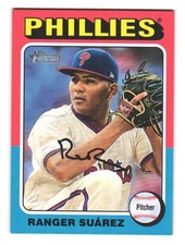 2024 Topps Heritage #685 RANGER SUAREZ Philadelphia Phillies