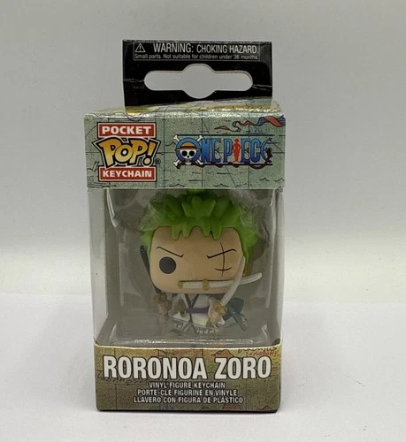 Funko Pocket Pop Keychain Roronoa Zoro One Piece Anime Figure