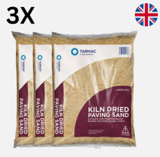 3 x Tarmac Kiln Dried Paving Sand 20KG  (60KG TOTAL) - Free Delivery