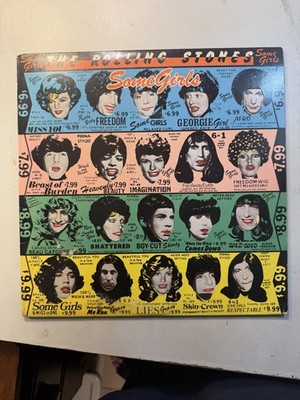 The Rolling Stones Some Girls Vinyl LP Record (1978) COC-39108