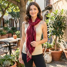 Echo Square Scarf Echo Scarf, Red