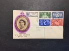Great Britain 1953 FDC cover to Bentano’s France QE II Coronation Enfiield canc