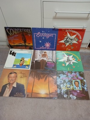 Vinyl 18 Amiga Schallplatten Diverse 18x Schlager siehe Bilder