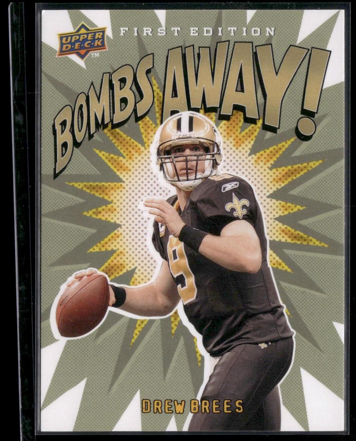 2009 Upper Deck First Edition #BA-2 Drew Brees Bombs Away