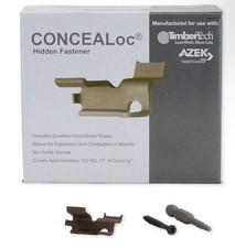 TimberTech CONCEALoc Hidden Fasteners with Screws - Box of 175