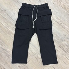 RICK OWENS DRKSHDW CREATCH CARGO DRAWSTRING P...