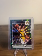 2024-25 Donruss Tyrese Haliburton Green Laser Holo #191 – Indiana Pacers