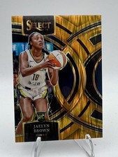 2024 Select WNBA Jaelyn Brown RC GOLD PRIZM /10 #181 Premier 04/10 RARE