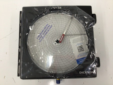 Dickson PW866 8'' Pressure chart recorder, 0 to 300 PSI, 7-day chart