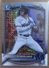 P.J. Morlando 2025 Bowman - Chrome Prospects  #BCP-91 Mojo Refractor (RC)