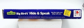 NES Sesame Street: Big Bird's Hide & Speak Complete In Box *Cart Discoloration*