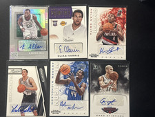 Rookie Autographs Lakers, Celtics, Blazers, Magig , Timberwolves. 6 cards total.