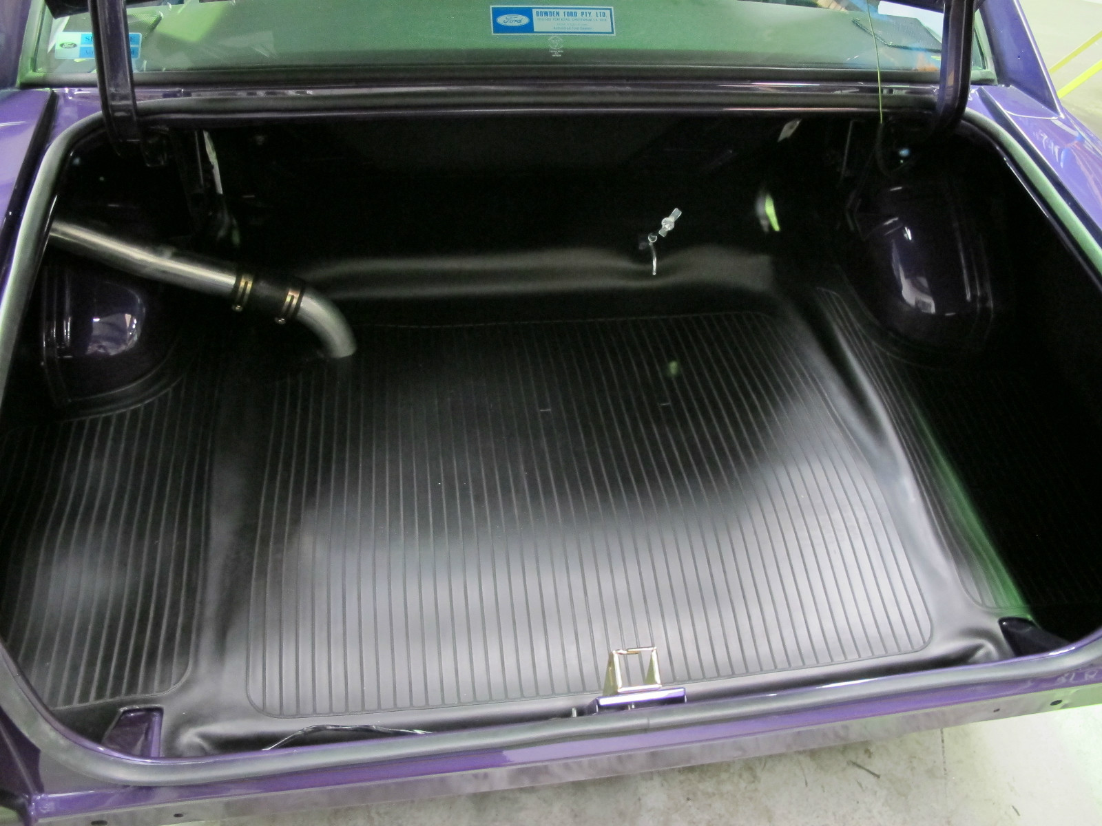 FORD FALCON XR XT XW XY GT RUBBER BOOT MAT SUIT 16 & 36 GALLON FUEL