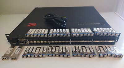 Brocade Netlron NI-CES-2048FX-AC + 48x 1GB Hybrid Fiber SFP + 2x 10GB XFP Switch