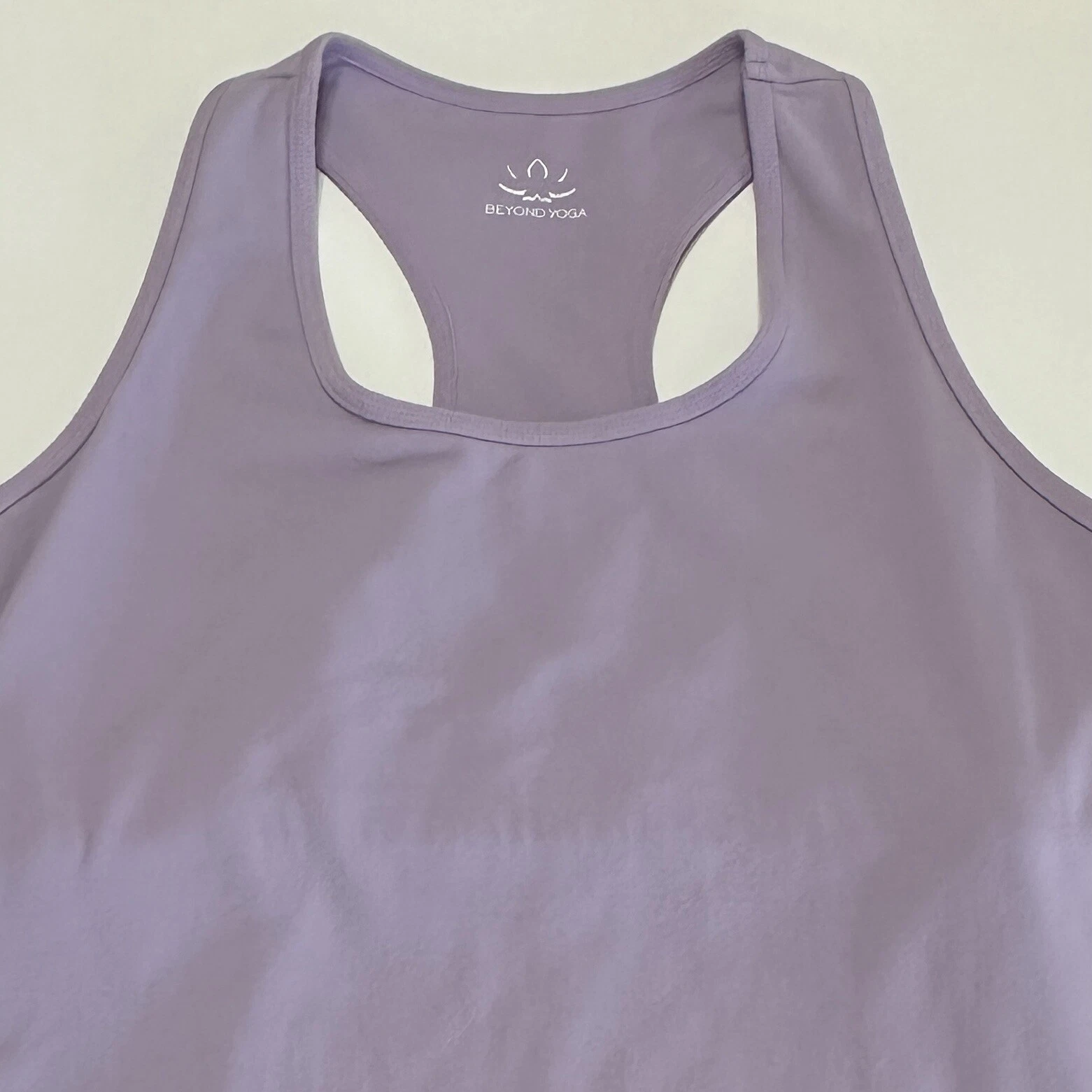 beyond-yoga racerback athleisure activewear stretch gym tank-top