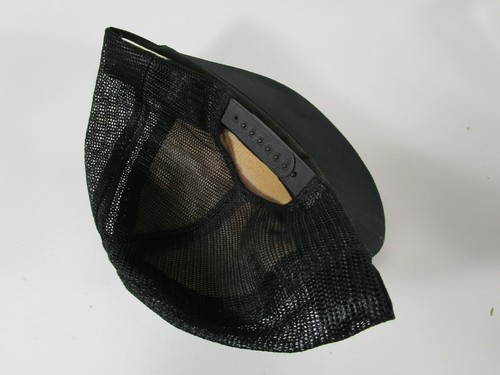 Remington Country truckers mesh back black cap hat vintage retro - Picture 2 of 3