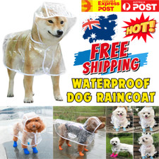 Dog Raincoats Waterproof Clear Pet Raincoat Puppy Portable Outdoor Raining Coat