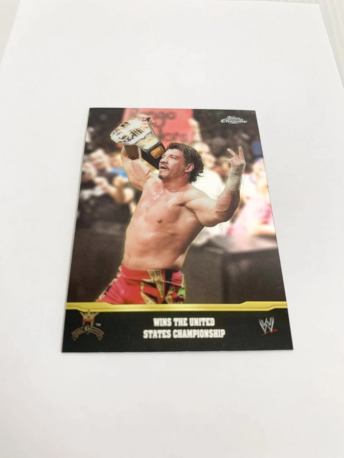Eddie Guerrero Champion Spotlight 2014 Topps Chrome WWE Card # 4