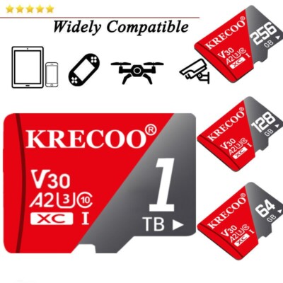 Multi Capacity Widely Compatible Memory Card Monitoring Dash Cam TF Card Lot