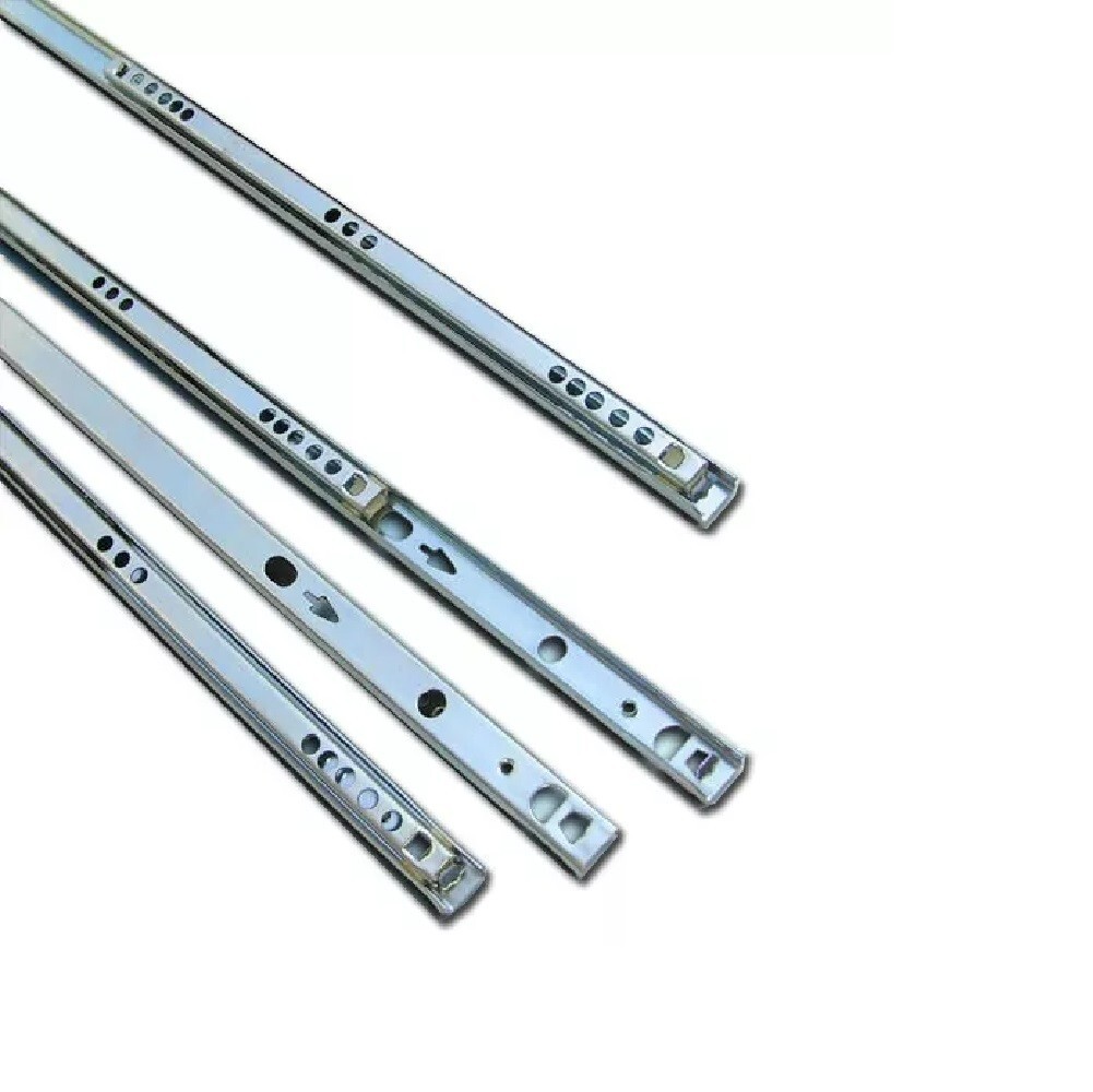 Ball Bearing Cabinet Drawer Runner Pr 310mm Draw Depth for 17 mm pack of 4 pairs