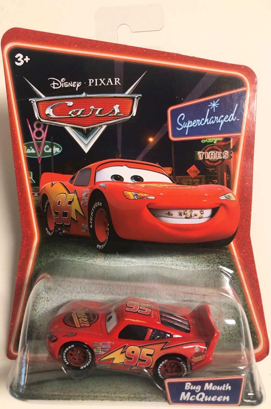 DISNEY PIXAR CARS LOOSE WET LIGHTNING MCQUEEN SAVE 6% GMC 8