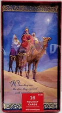 Christmas Cards, New/Unopened box, 16 Count,