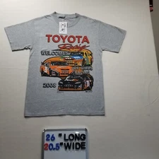 Nascar TONY STEWART Joins JOE GIBB'S RACING 2008 Chase Authentics Shirt Size M