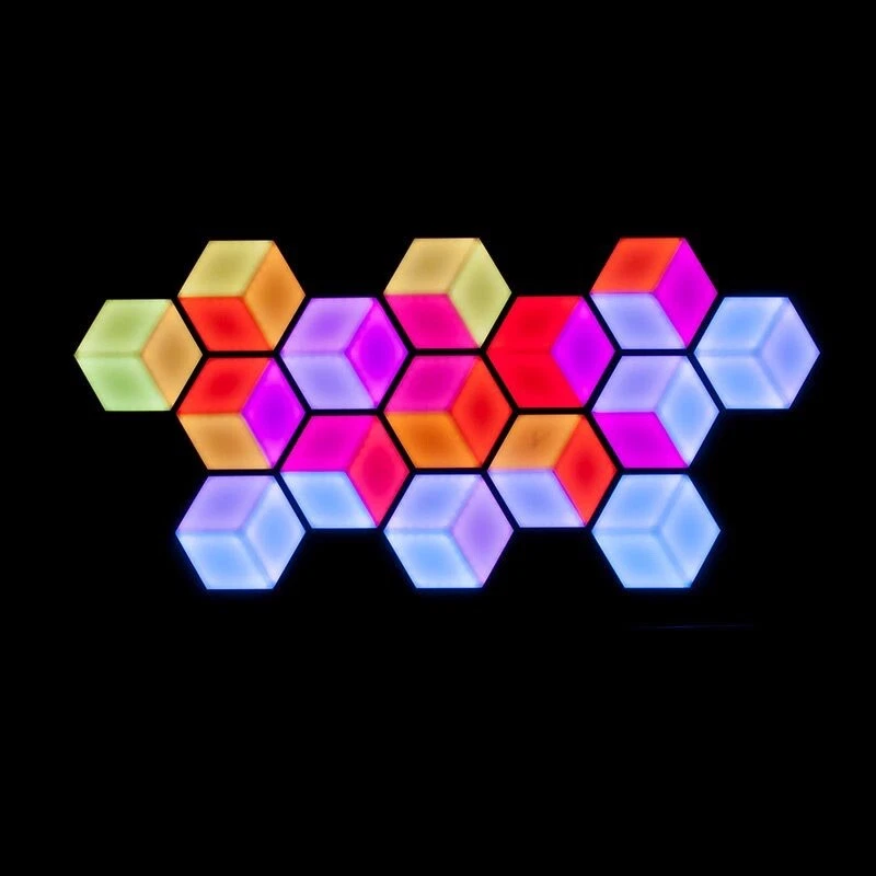 ADJ 3D Vision Plus Hexagonal Shaped LED Lighting Panel NLFX Professional - Image 4 of 4