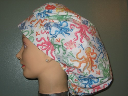 Surgical Scrub Hats/Caps ocean 