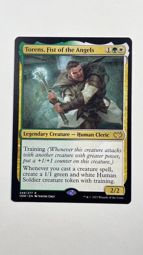 MTG Innistrad Crimson Vow Torens, Fist of the Angels 249/277 Magic the Gathering