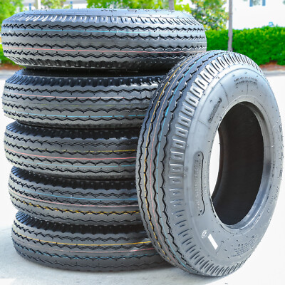 6 Tires Grandforce GF704 ST 8-14.5 Load G 14 Ply Mobile Home Trailer