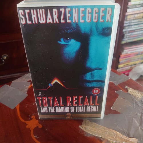 Total Recall VHS includes the making of total recall Arnold