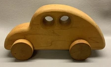 Vintage Danby Hand Crafted Wooden Car 