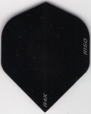 PENTATHLON Black RUTHLESS 150 MICRON Dart Flights: 3 per set