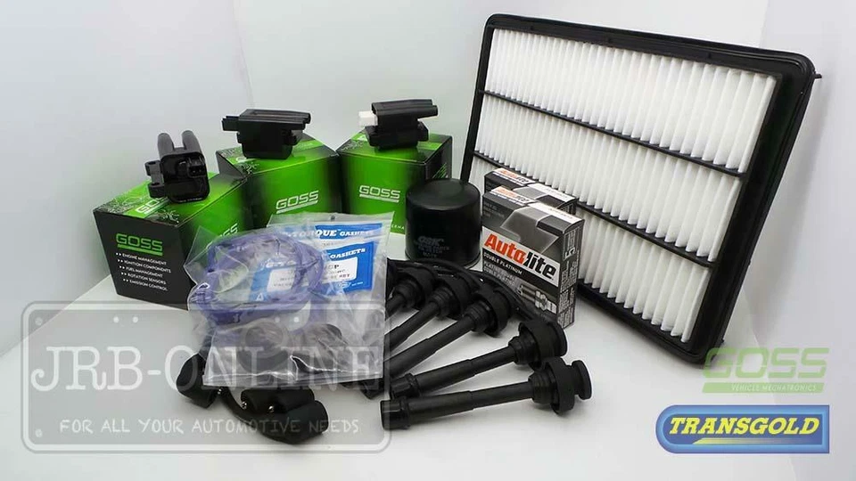 Mitsubishi PAJERO NM-NP 6G74 3.5L V6 FILTERS PLUGS ROCKER COVER COILS LEADS KIT - image 2 of 4