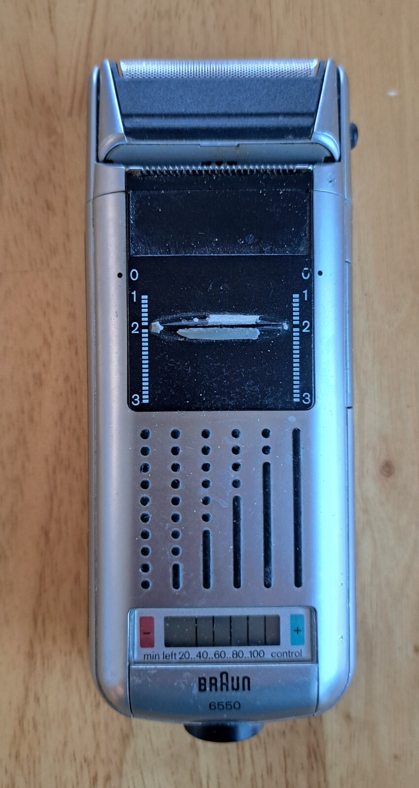 Braun 6550 Flex Integral Ultra Speed Shaver Untested Missing Power Cord-image