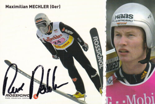 Maximilian MECHLER - Deutschland, Silber WM 2012 Skispringen, Original-Autogramm - Afbeelding 1 van 1
