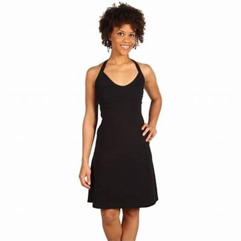 patagonia black halter dress Used Patagonia Worn Wear-W's Morning Glory Dress-Black-Black-20521-XS