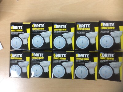 10 Stück GU10 4W LED Leuchtmittel Strahler Lampen warmweiß Down Light energiesparend