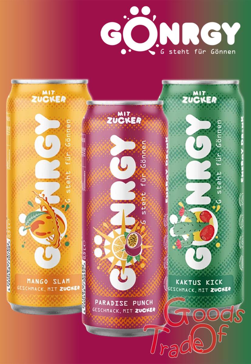 GNRGY / ENERGY DRINK / LE #4 by MONTE / Mango Slam /Paradise Punch /Kaktus  Kick | eBay.de